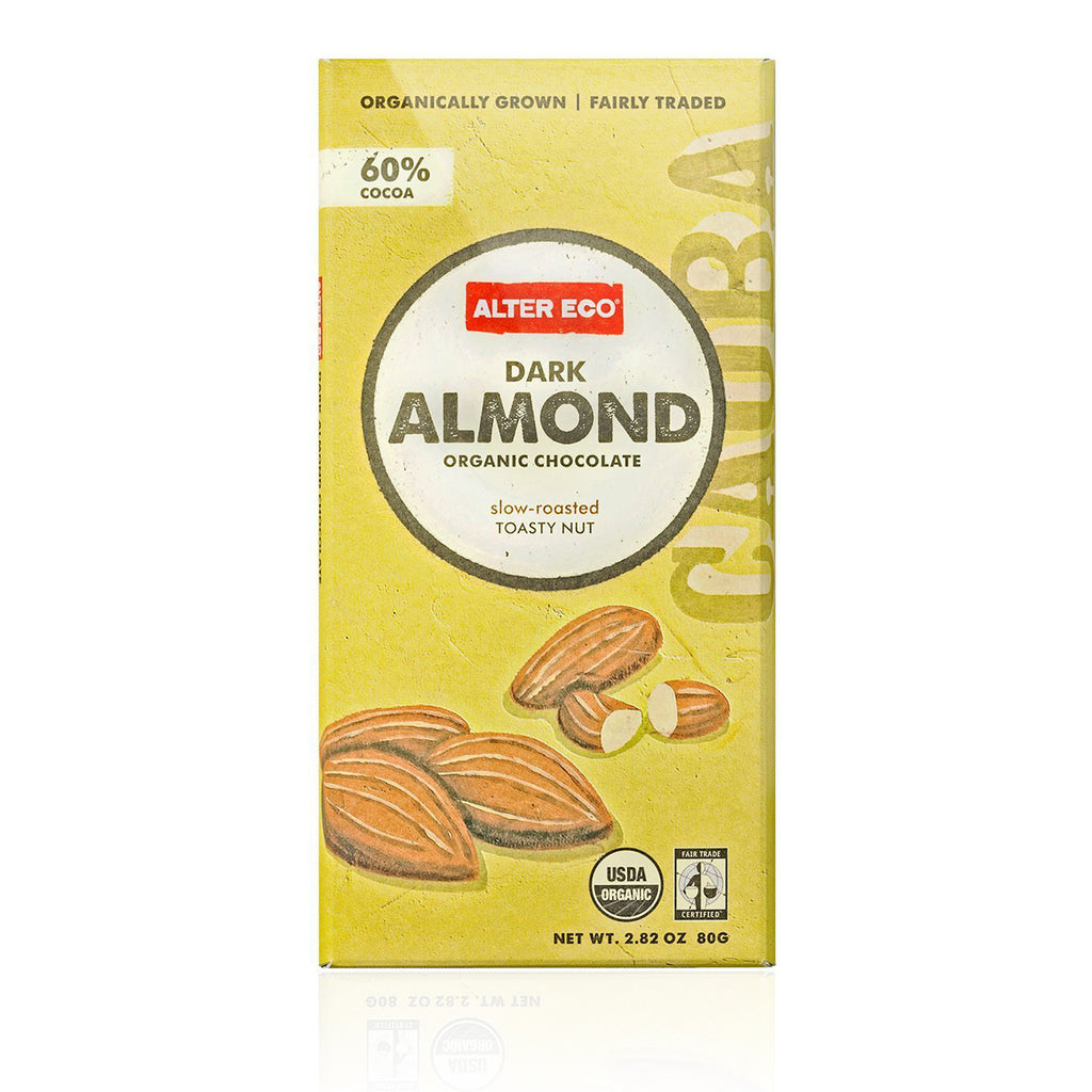 Dark Almond Organic Chocolate